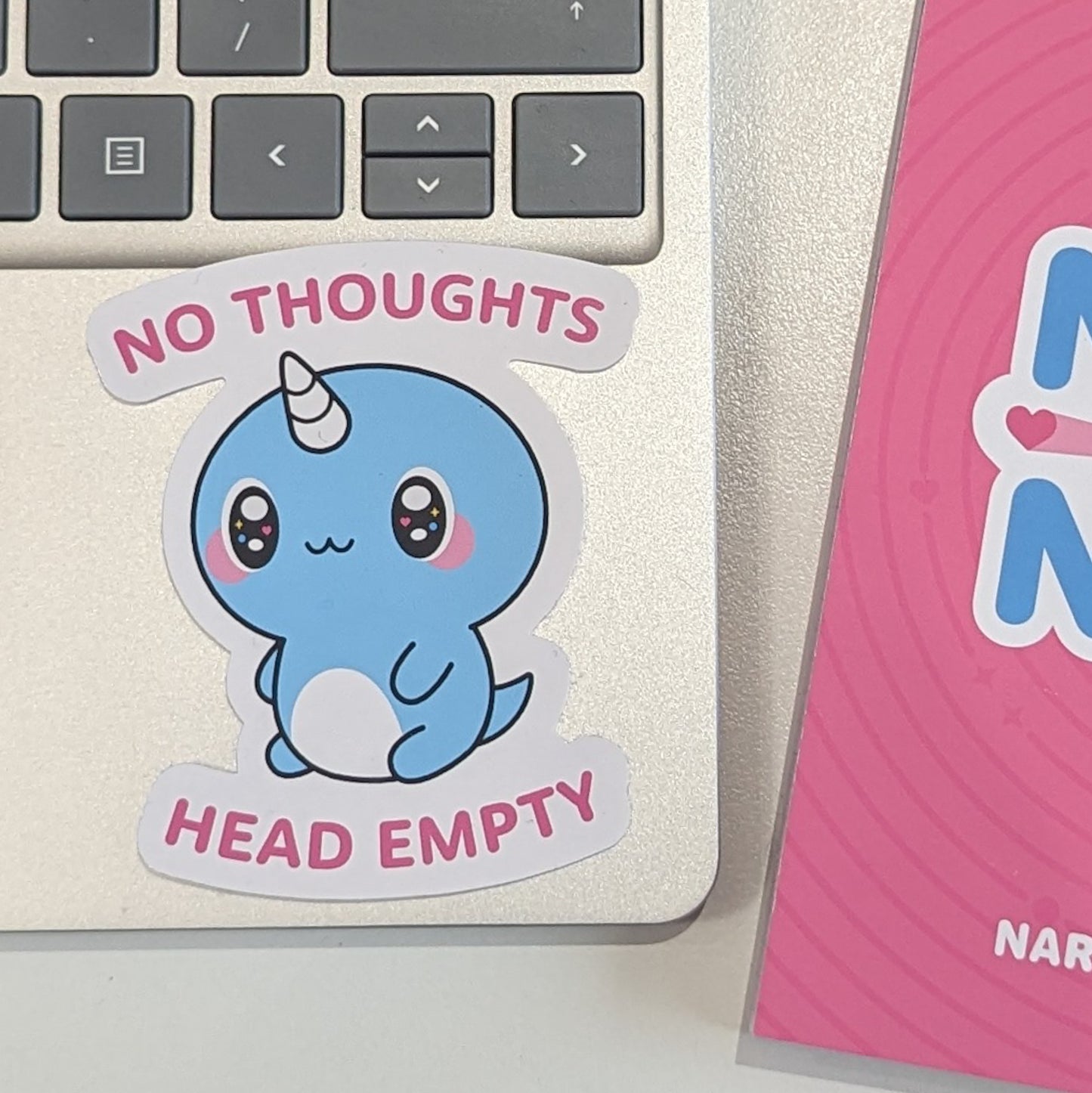 Vinyl Sticker - No Thoughts
