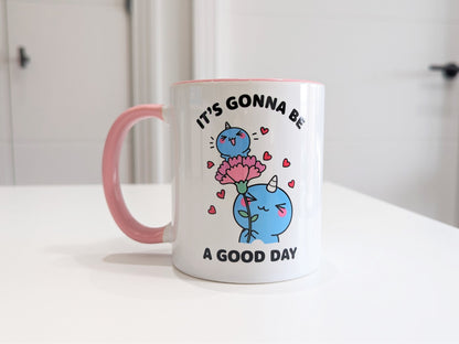 Motivational Mug - Good Day! (Pink)