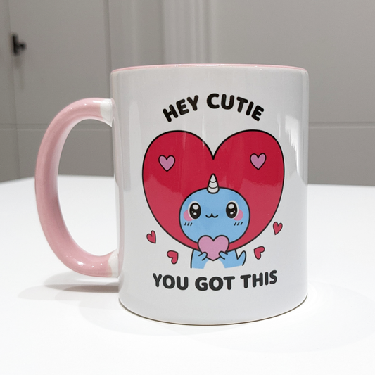 Motivational Mug - You Got This! (Pink)